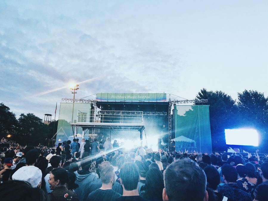 Pitchfork 2017 crowd