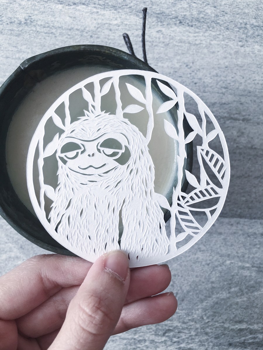 papercut-art-sloth-cute-animal-papercutting-bestfriend-gift-scherenschnitte